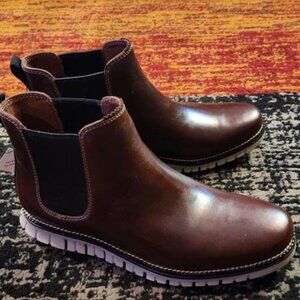 Cole Haan men's zeroground leather Boots shoes